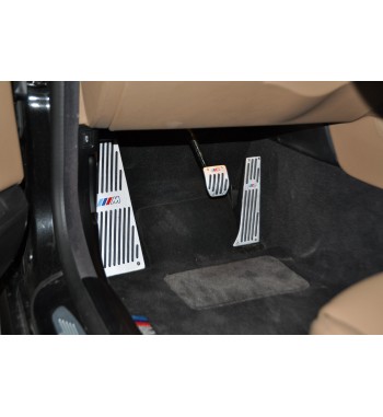 juego de pedales para bmw en aluminio y antideslizante, para bmw de cambio automático