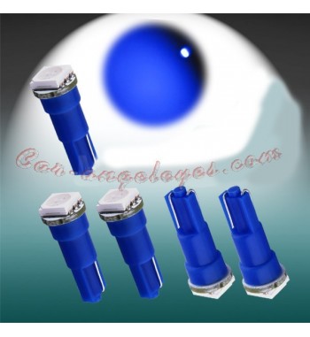 T5 12V bombillas en el tablero de instrumentos LED - SMD LED rojo